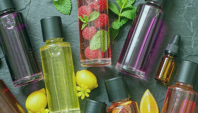 Fruit Blend E Juice packaging detail